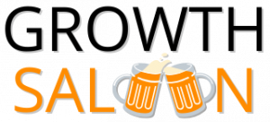 Growth Saloon logo - black font